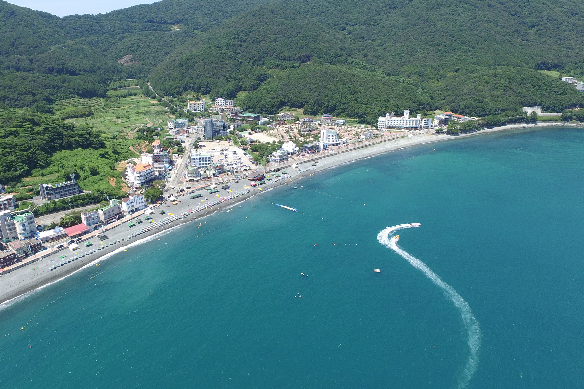 학동 흑진주 몽돌해변